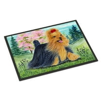Carolines Treasures SS8188JMAT Yorkie Doormat 24x36 36"L x 24"W multicolor