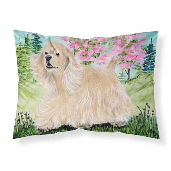 Carolines Treasures SS8189PILLOWCASE Cocker Spaniel Fabric Standard Pillowcase Standard multicolor