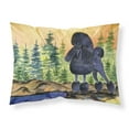 thumbnail image 1 of Carolines Treasures SS8196PILLOWCASE Poodle Fabric Standard Pillowcase Standard multicolor, 1 of 2