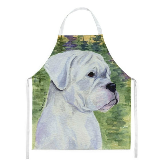 Carolines Treasures SS8198APRON Boxer Apron Large multicolor