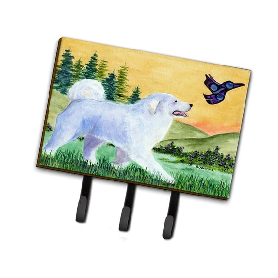 Carolines Treasures SS8241TH68 Great Pyrenees Leash Holder or Key Hook, Large, Multicolor