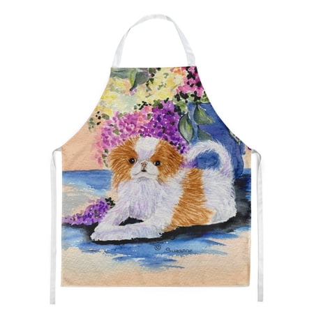 Carolines Treasures SS8300APRON Japanese Chin Apron Large multicolor