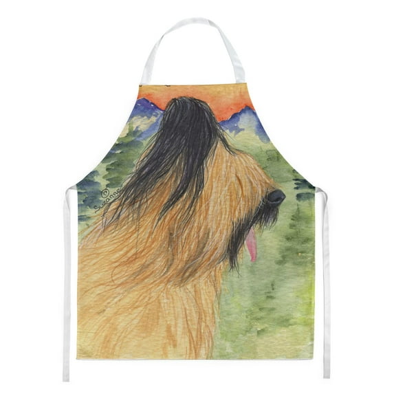 Carolines Treasures SS8318APRON Briard Apron Large multicolor
