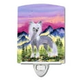 thumbnail image 1 of Carolines Treasures SS8326CNL Chinese Crested Ceramic Night Light 6x4x3" multicolor, 1 of 2