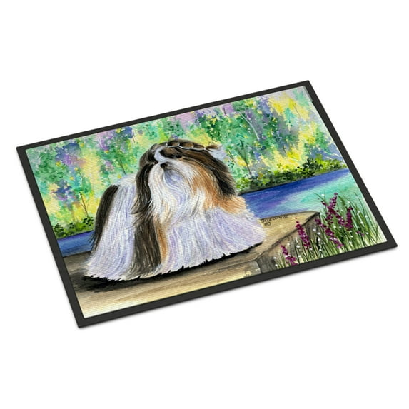 Carolines Treasures SS8329MAT Shih Tzu Doormat 18x27 27"L x 18"W multicolor