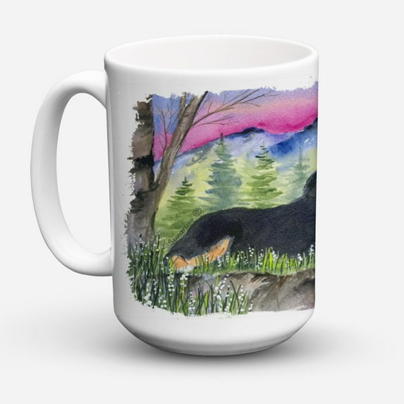 Carolines Treasures SS8332CM15 Bernese Mountain Dog Coffee Mug 15 oz 15 ounce multicolor