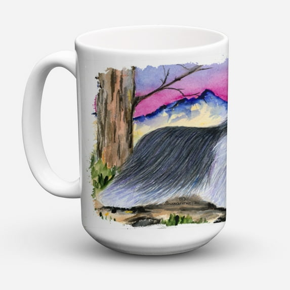 Carolines Treasures SS8338CM15 Bearded Collie Coffee Mug 15 oz 15 ounce multicolor