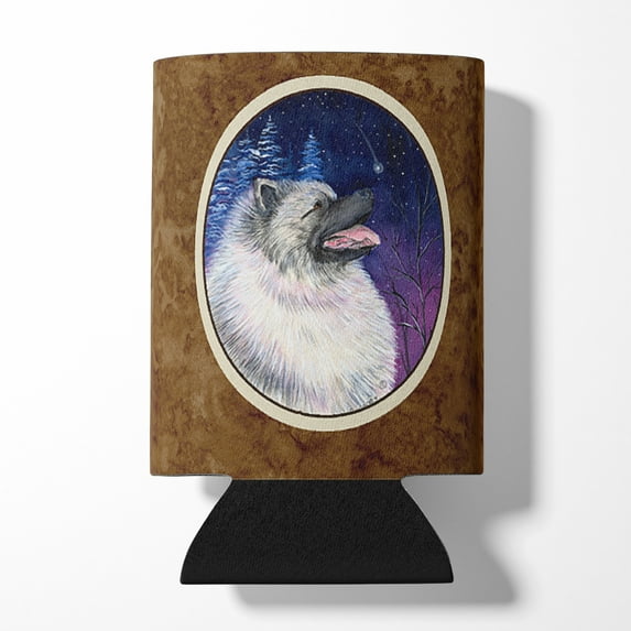 Carolines Treasures SS8350CC Starry Night Keeshond Can or Bottle Hugger Can Hugger multicolor