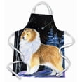 thumbnail image 1 of Carolines Treasures SS8368APRON Starry Night Sheltie Apron Large multicolor, 1 of 4