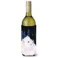 thumbnail image 1 of Carolines Treasures SS8376LITERK Starry Night Samoyed Wine Bottle Hugger Wine Bottle multicolor, 1 of 1