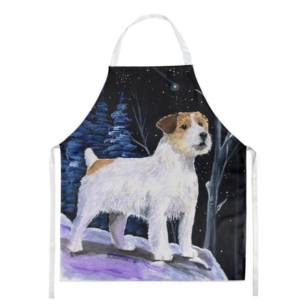 Carolines Treasures SS8388APRON Starry Night Jack Russell Terrier Apron Large multicolor