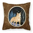 thumbnail image 1 of Carolines Treasures SS8407PW1414 Starry Night Australian Cattle Dog Fabric Decorative Pillow, 14Hx14W, multicolor, 1 of 4