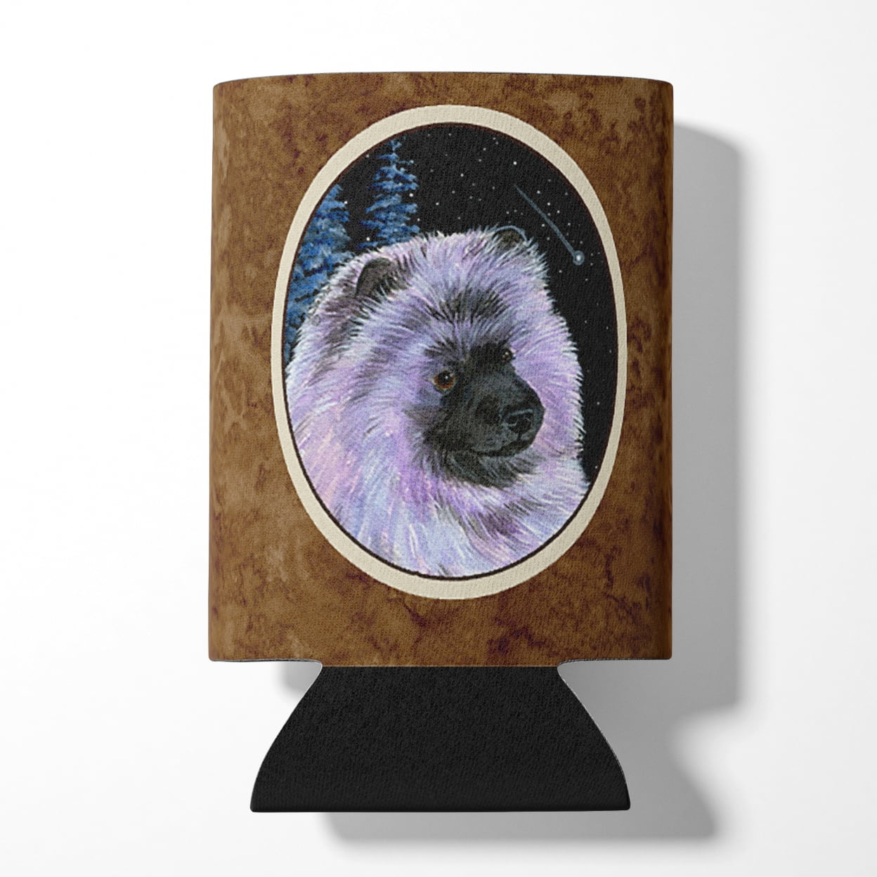 Carolines Treasures SS8412CC Starry Night Keeshond Can or Bottle Hugger Can Hugger multicolor