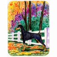 thumbnail image 1 of Carolines Treasures SS8428LCB Doberman Glass Cutting Board Large, 12H x 16W, multicolor, 1 of 2
