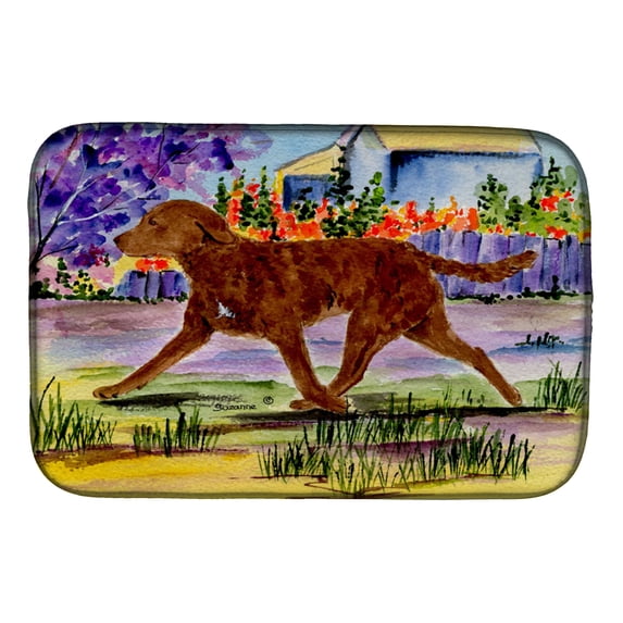 Chesapeake Bay Retriever Dish Drying Mat