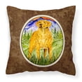 thumbnail image 1 of Carolines Treasures SS8449PW1414 Chesapeake Bay Retriever Fabric Decorative Pillow, 14Hx14W, multicolor, 1 of 4