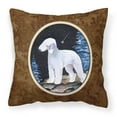 thumbnail image 1 of Carolines Treasures SS8455PW1414 Starry Night Bedlington Terrier Fabric Decorative Pillow, 14Hx14W, multicolor, 1 of 4