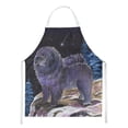 thumbnail image 1 of Carolines Treasures SS8456APRON Starry Night Chow Chow Apron Large multicolor, 1 of 4