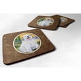 thumbnail image 1 of Carolines Treasures SS8469FC Great Pyrenees Foam Coaster Set of 4 3 1/2 x 3 1/2 multicolor, 1 of 3