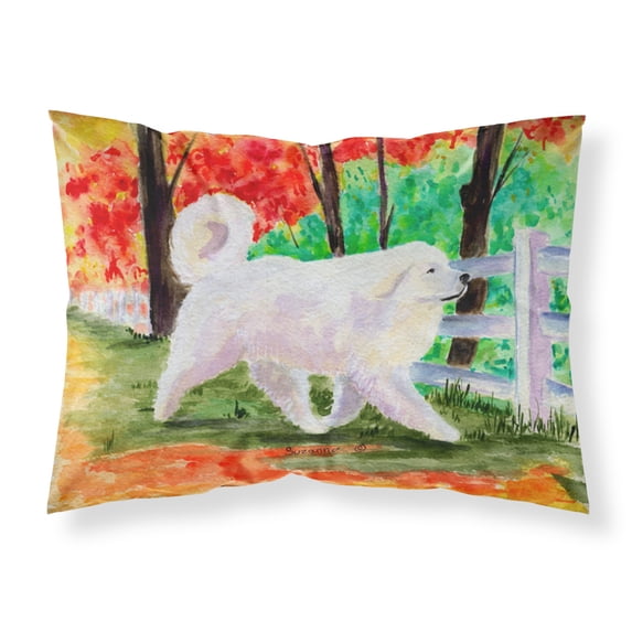 Carolines Treasures SS8472PILLOWCASE Great Pyrenees Fabric Standard Pillowcase Standard multicolor