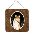 thumbnail image 1 of Carolines Treasures SS8484DS66 Starry Night Collie Smooth Wall or Door Hanging Prints 6x6 multicolor, 1 of 1