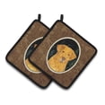 thumbnail image 1 of Carolines Treasures SS8487PTHD Starry Night Chesapeake Bay Retriever Pair of Pot Holders, 7.5HX7.5W, multicolor, 1 of 2