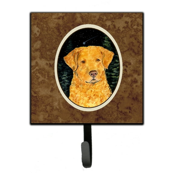 Carolines Treasures SS8487SH4 Starry Night Chesapeake Bay Retriever Leash or Key Holder 7Hx4.25W multicolor