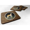 thumbnail image 1 of Carolines Treasures SS8492FC Starry Night Whippet Foam Coaster Set of 4 3 1/2 x 3 1/2 multicolor, 1 of 3