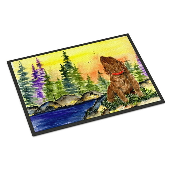 Carolines Treasures SS8509JMAT American Water Spaniel Doormat 24x36 36"L x 24"W multicolor