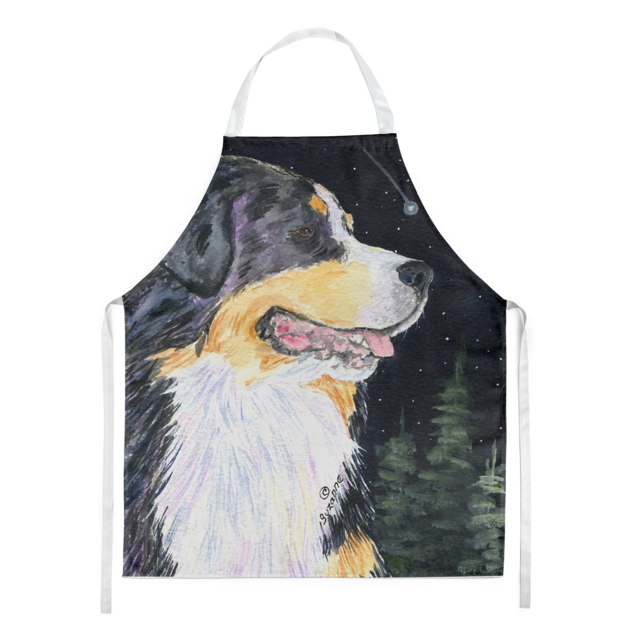 Carolines Treasures - Bandiera Da Giardino Per Il Ringraziamento Con Cane Bernese, 100% Poliestere, Double Face