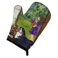 thumbnail image 1 of Little Girl with her Bernese Mountain Dog Oven Mitt, 1 of 7