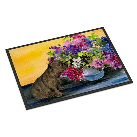 Carolines Treasures SS8536MAT French Bulldog Doormat 18x27 27"L x 18"W multicolor