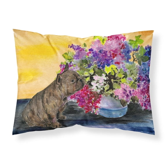 Carolines Treasures SS8536PILLOWCASE French Bulldog Fabric Standard Pillowcase Standard multicolor