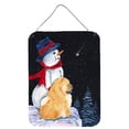 thumbnail image 1 of Caroline's Treasures SS8554DS1216 Snowman with Chow Chow Wall or Door Hanging Prints, 12x16, multicolor, 1 of 2