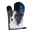 thumbnail image 1 of Starry Night Border Collie Oven Mitt, 1 of 7