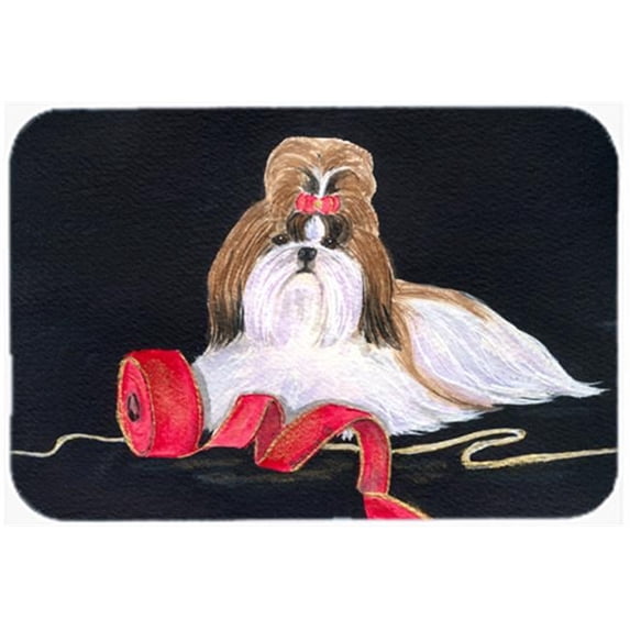 Carolines Treasures SS8562LCB Shih Tzu Glass Cutting Board Large, 12H x 16W, multicolor