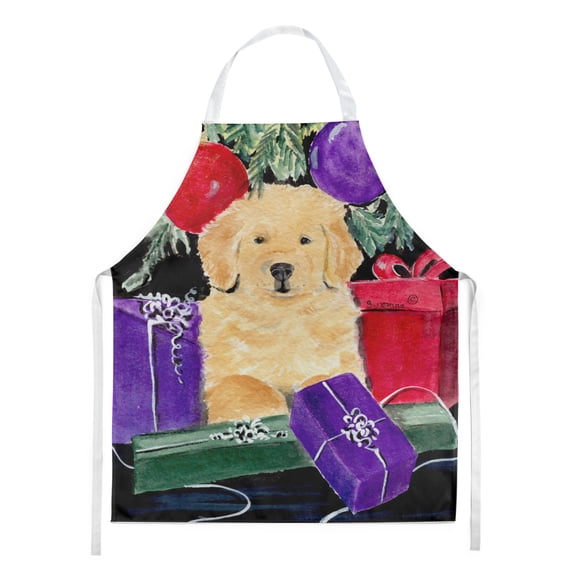 Carolines Treasures SS8581APRON Golden Retriever Apron Large multicolor