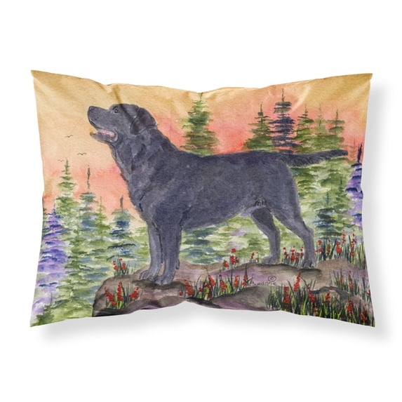 Carolines Treasures SS8624PILLOWCASE Labrador Fabric Standard Pillowcase Standard multicolor