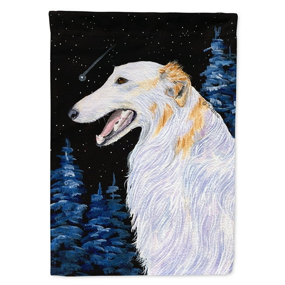 Carolines Treasures SS8626GF 11 x 15 in. Borzoi Garden Size Flag