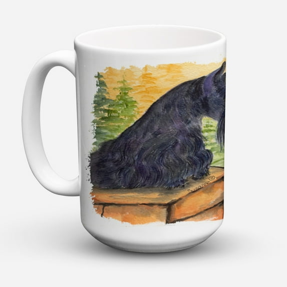 Carolines Treasures SS8634CM15 Scottish Terrier Coffee Mug 15 oz 15 ounce multicolor