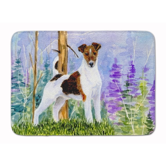 Carolines Treasures Jack Russell Terrier Floor Mat, 19" x 27", Multicolor