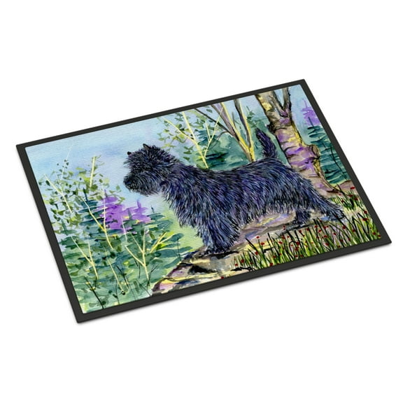 Carolines Treasures SS8665JMAT Cairn Terrier Doormat 24x36 36"L x 24"W multicolor