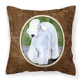 thumbnail image 1 of Carolines Treasures SS8683PW1414 Bedlington Terrier Fabric Decorative Pillow, 14Hx14W, multicolor, 1 of 4