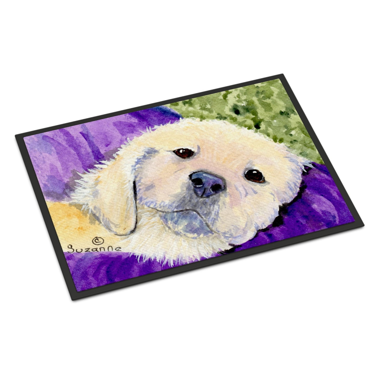 Carolines Treasures SS8715JMAT Golden Retriever Doormat 24x36 36"L x 24"W multicolor