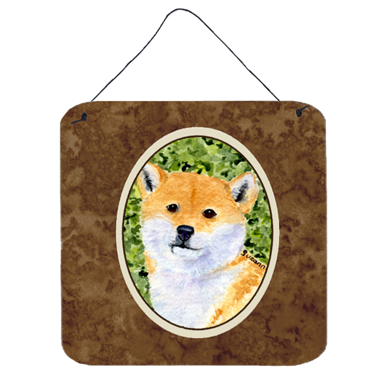 Carolines Treasures SS8719DS66 Shiba Inu Wall or Door Hanging Prints