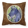 thumbnail image 1 of Carolines Treasures SS8745PW1414 Great Dane Fabric Decorative Pillow, 14Hx14W, multicolor, 1 of 4
