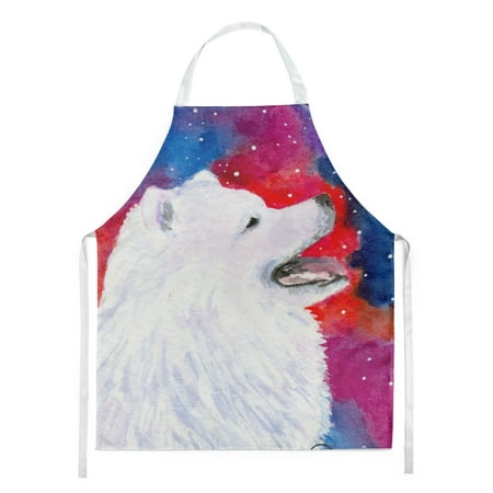 Carolines Treasures SS8752APRON Samoyed Apron Large multicolor