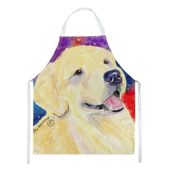 Carolines Treasures SS8753APRON Golden Retriever Apron Large multicolor