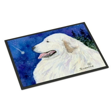 Carolines Treasures SS8774JMAT Great Pyrenees Doormat 24x36 36"L x 24"W multicolor