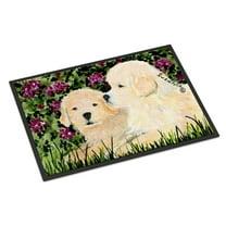 Carolines Treasures SS8826JMAT Golden Retriever Doormat 24x36 36"L x 24"W multicolor